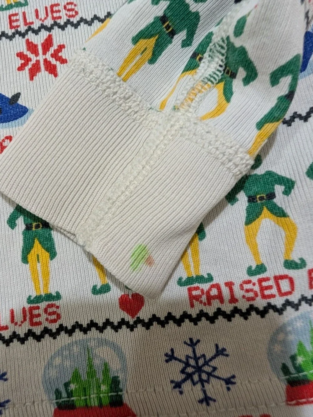 Hanna Andersson Long Sleeve Holiday Elf Pajamas 100 4T Organic Cotton